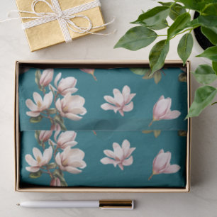 Südliche Magnolienblüten Seidenpapier