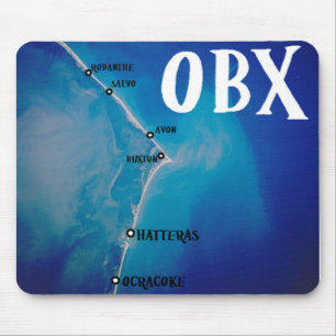 Südliche OBX-Karte Mousepad