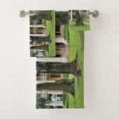 Südliche Plantage Houmas Haus-Louisianas Badhandtuch Set (Insitu)