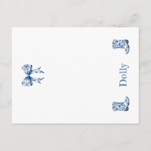 Südliche Properstiefel Postkarte (Vorderseite)