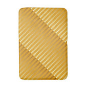 Südliche Punkte - Gold und Senf Badematte (Vorderseite Vertikal)