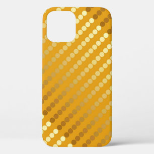 Südliche Punkte - Gold und Senf iPhone 12 Pro Hülle