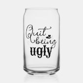 Südliche Redewendungen beenden es, ein hässliches Dosenglas (Vorderseite)