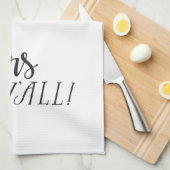 Südliche Redewendungen: Beifall Sie! Küchentuch (Viertel Falte)