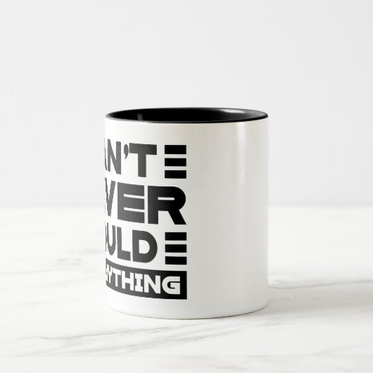 Südliche Redewendungen können nie irgendwelche Tas Zweifarbige Tasse (Mittel)