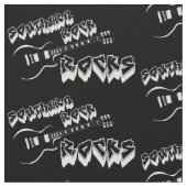 Südliche Rockmusik Stoff (Nahaufnahme)