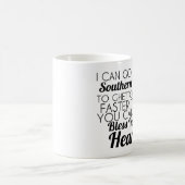 südliche Schönheit Kaffeetasse (Mittel)