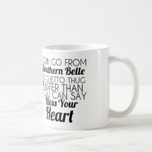 südliche Schönheit Kaffeetasse