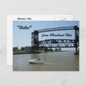 SÜDLICHE SEE ERIE Cleveland Postcard Postkarte (Vorne/Hinten)