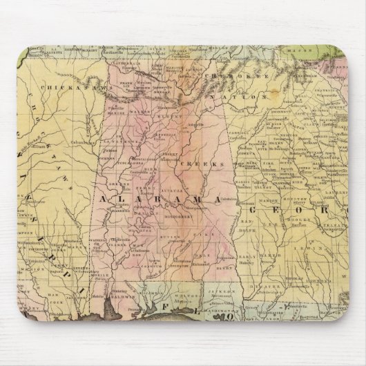 Südliche Staaten Mousepad (Vorne)