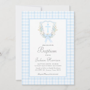 Südliche Taufe, Junge Taufe Einladung