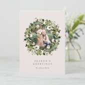 Südliche Urlaubsfotokarte Feiertagskarte (Stehend Vorderseite)