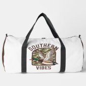 Südliche Vibes Fliegende Ente Camo Duffle Bag (Vorderseite)