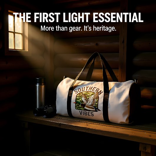 Südliche Vibes Fliegende Ente Camo Duffle Bag