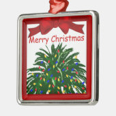 Südliche Weihnachtspalme Tree Premium Ornament (Links)