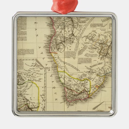 Südlicher Afrika 2 Ornament Aus Metall (Vorne)