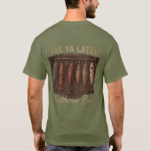 Südlicher Angeljunge Rustikale Jagd T-Shirt (Rückseite)