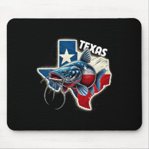 Südlicher Angler Texas Wels Angler Texanischer Sto Mousepad
