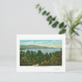 Südlicher Blick auf den See Postkarte (Stehend Vorderseite)