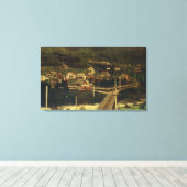 Südlicher Blick auf den Wohnteil Leinwanddruck (Insitu (Holzboden))