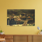 Südlicher Blick auf den Wohnteil Leinwanddruck (Insitu (Wohnzimmer))