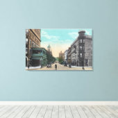 Südlicher Blick auf die Chenango-Straße von Arling Leinwanddruck (Insitu (Holzboden))