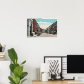 Südlicher Blick auf die Margaret Street Poster (Heimbüro)