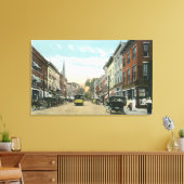 Südlicher Blick auf die Wall Street Leinwanddruck (Insitu (Wohnzimmer))