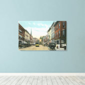 Südlicher Blick auf die Wall Street Leinwanddruck (Insitu (Holzboden))