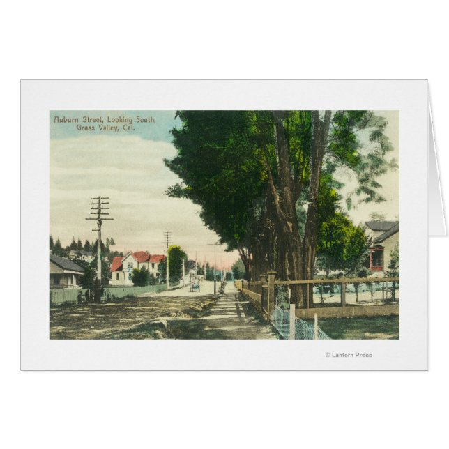 Südlicher Blick aus der Auburn Street (Vorderseite (Horizontal))