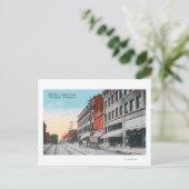 Südlicher Blick aus der Elk Street Postkarte (Stehend Vorderseite)