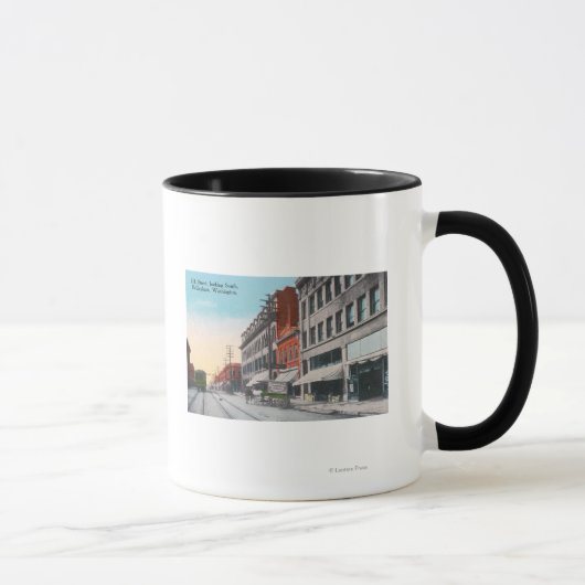 Südlicher Blick aus der Elk Street Tasse (Rechts)