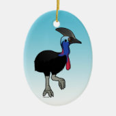Südlicher Cassowary Keramik Ornament (Vorne)