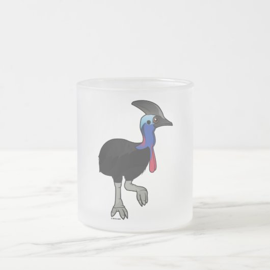Südlicher Cassowary Mattglastasse (Mittel)