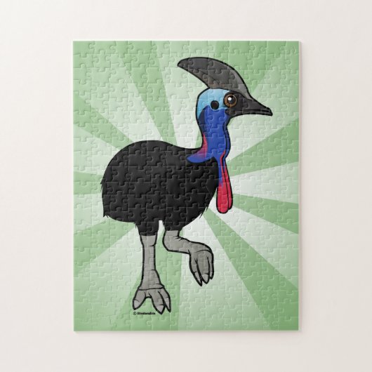 Südlicher Cassowary Puzzle (Vertikal)