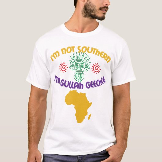 Südlicher Gullah Geechee T - Shirt-Afrikaner T-Shirt (Vorderseite)