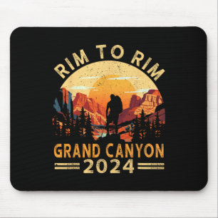 Südlicher Rand zum nördlichen Rand Grand Canyon 20 Mousepad