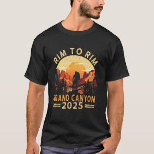 Südlicher Rand zum nördlichen Rand Grand Canyon 20 T-Shirt