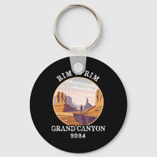 Südlicher Rand zum nördlichen Rand Grand Canyon Na Schlüsselanhänger