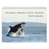 Südlicher Residentkalender des Killerwal-2013 Kalender (Titelbild)
