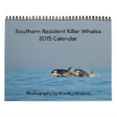 Südlicher Residentkalender des Killerwal-2015 Kalender (Titelbild)