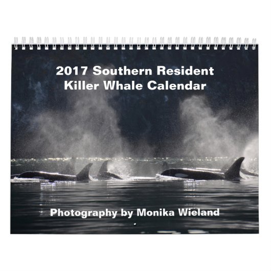 Südlicher Residentkalender des Killerwal-2017 Kalender (Titelbild)