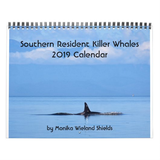 Südlicher Residentkalender des Killerwal-2019 Kalender (Titelbild)