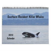 Südlicher ResidentKillerwale ~ 2012 Kalender (Titelbild)