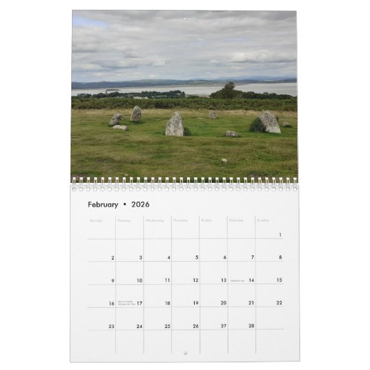 Südlicher Seen- und Furchtkalender 2024 Kalender (Feb 2026)