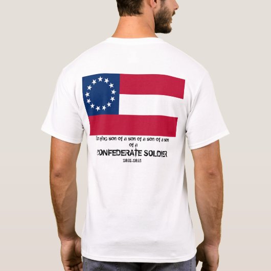Südlicher Stolz T-Shirt (Rückseite)