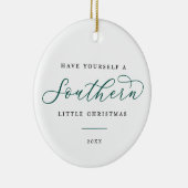 Südlicher Weihnachtsmarkt - Foto Keramik Ornament (Rechts)