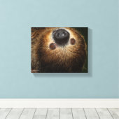 Südlicher Zweizahn Leinwanddruck (Insitu (Holzboden))