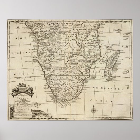 Südliches Afrika 4 Poster (Vorne)