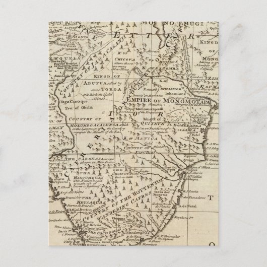 Südliches Afrika 4 Postkarte (Vorderseite)